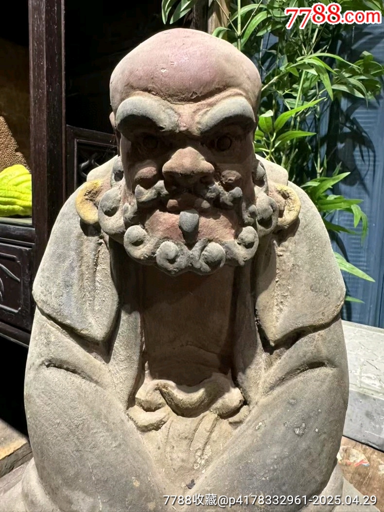 古玩舊藏達(dá)摩祖師造像_價(jià)格3500元_第8張_7788收藏__收藏?zé)峋€