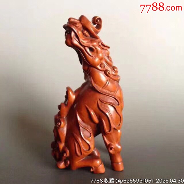 32353J0043黃楊木精雕如意、瑞獸、南瓜壺_價(jià)格4500元【遼南博雅齋】_第7張_7788收藏__收藏?zé)峋€