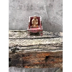古玩舊藏老木雕造像老佛像_雷雷的店