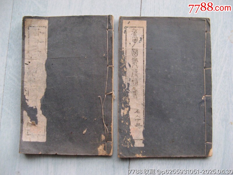 4414芥子園畫(huà)傳（三、六）_價(jià)格1200元【遼南博雅齋】_第8張_7788收藏__收藏?zé)峋€