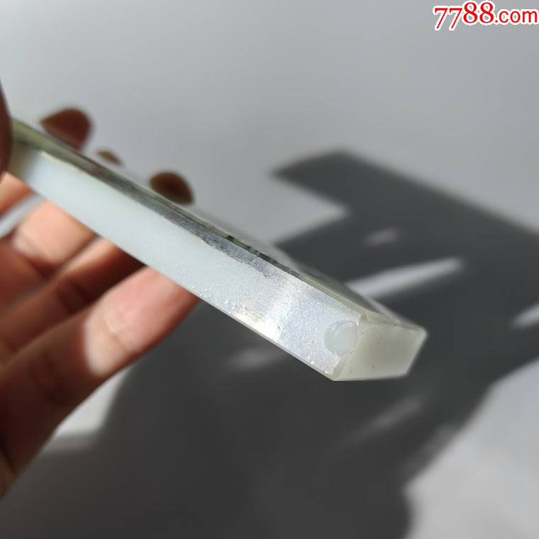 民國琉璃花鳥鎮(zhèn)尺包老老琉璃牌子掛墜把件帶板扳指飾品盤子筆_價格750元【清茗敘瓷丶】_第8張_7788收藏__收藏熱線