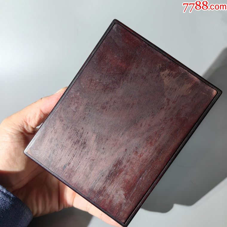 民國酸枝木盛盒包老木器箱子盒子盤子柜子木碗木雜件木佛像_價格800元_第7張_7788收藏__收藏熱線