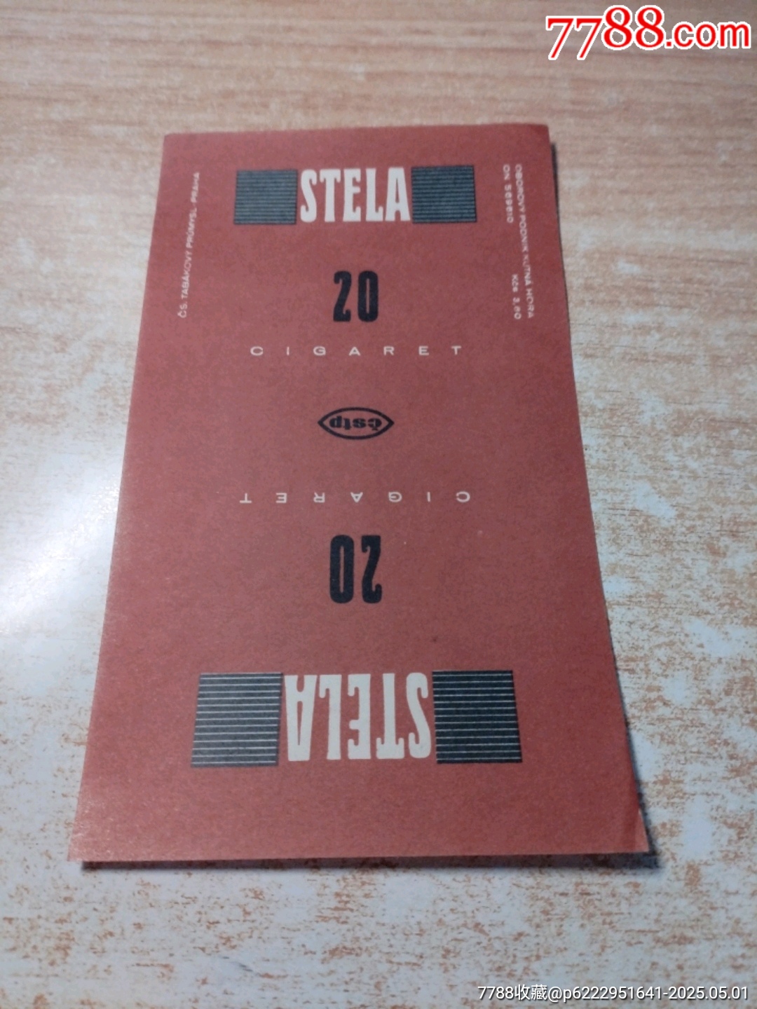 STELA（70S三無(wú)標(biāo)）品如圖：背清_價(jià)格50元_第1張_7788收藏__收藏?zé)峋€