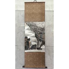 2396號(hào)卷軸國畫山水張公洞畫心68×46cm作者：錢松嵒（無款）(se106461078)_呈祥書畫苑