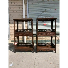 清代海南黄花梨老家具明代黄花梨书橱_木桌/几/案_年年红古玩商店【7788