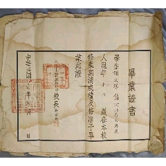 Amazon.co.jp: 1949年 印花税票3枚付中華民国古文書 検索：朱印