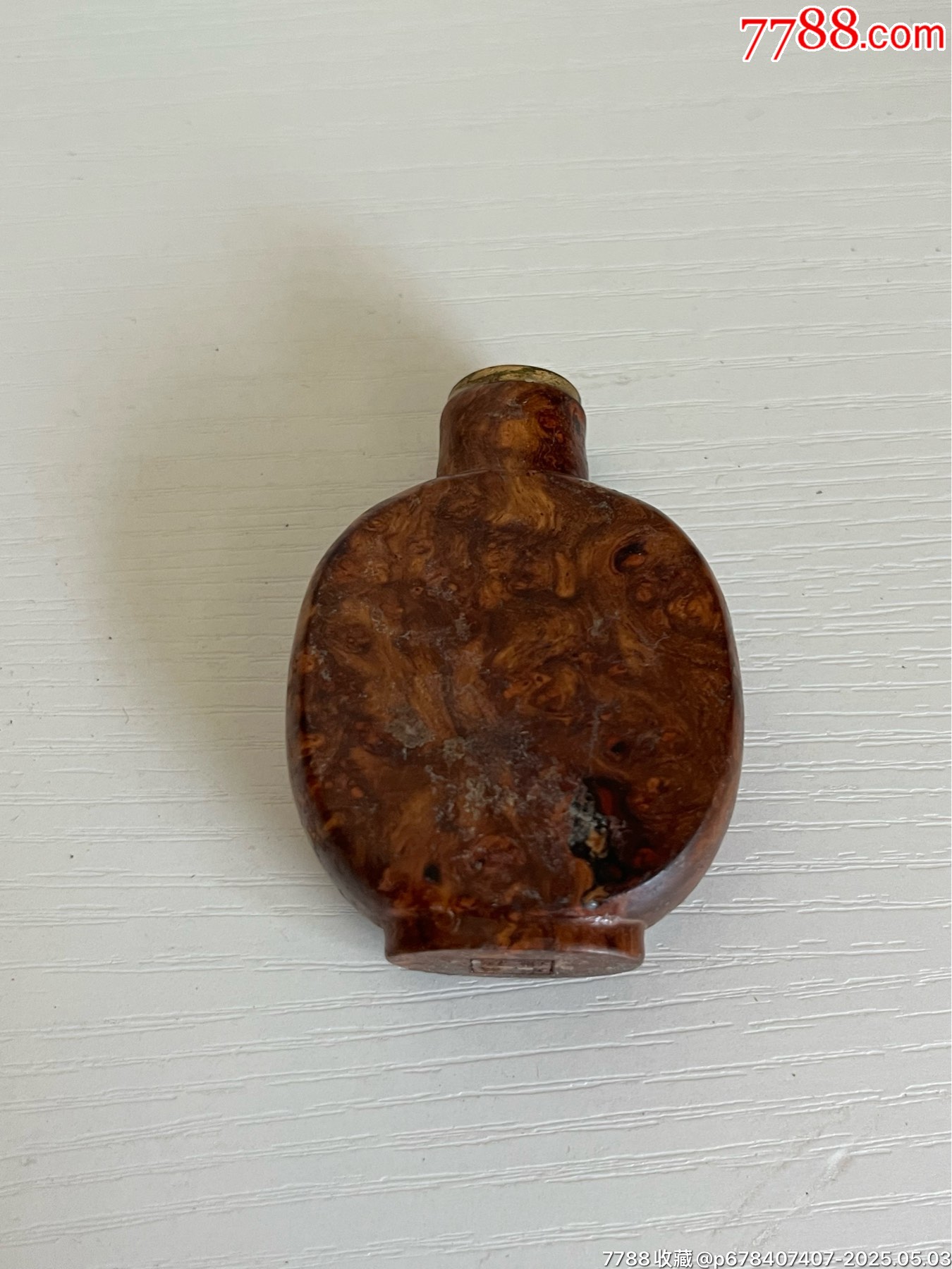 木制鼻煙壺一只_價格100元【榛子老貨】_第3張_7788收藏__收藏?zé)峋€