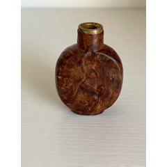 木制鼻煙壺一只(se106484180)_榛子老貨