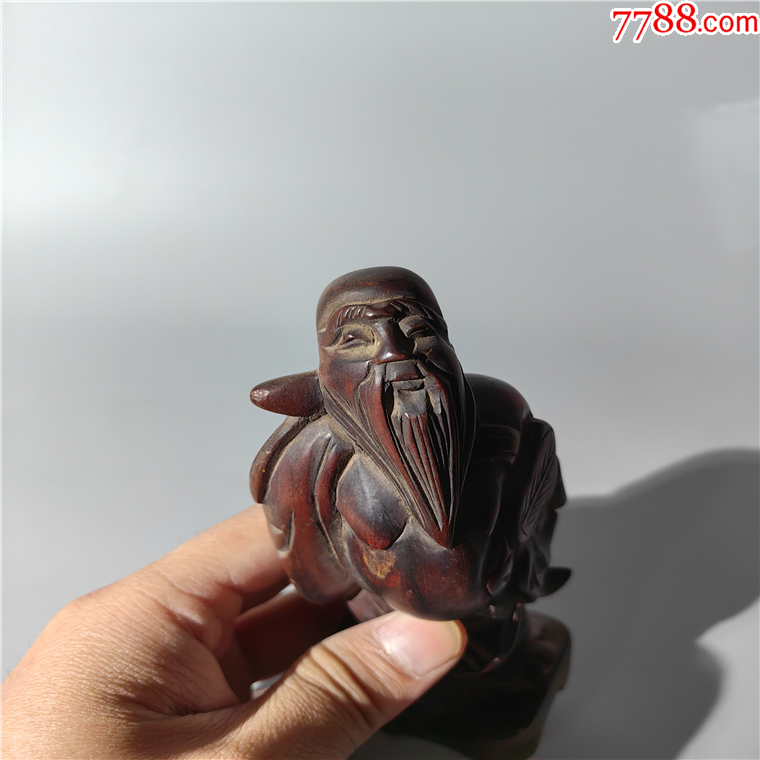 民國(guó)硬木雕人物像包老木器箱子盒子盤(pán)子柜子木碗木雜件木佛_價(jià)格280元【清茗敘瓷丶】_第2張_7788收藏__收藏?zé)峋€