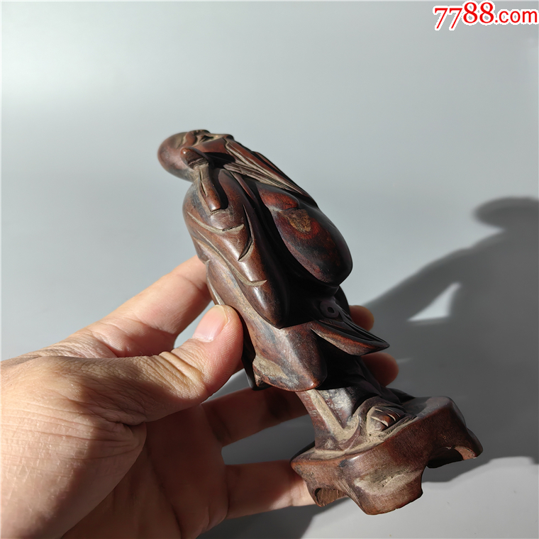 民國(guó)硬木雕人物像包老木器箱子盒子盤(pán)子柜子木碗木雜件木佛_價(jià)格280元【清茗敘瓷丶】_第4張_7788收藏__收藏?zé)峋€