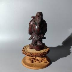 民國硬木雕人物像包老木器箱子盒子盤子柜子木碗木雜件木佛(se106504256)_清茗敘瓷丶