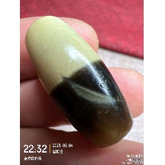 藏传爆老几百年真正Y黄太极两仪老天珠-天珠-7788旧书网