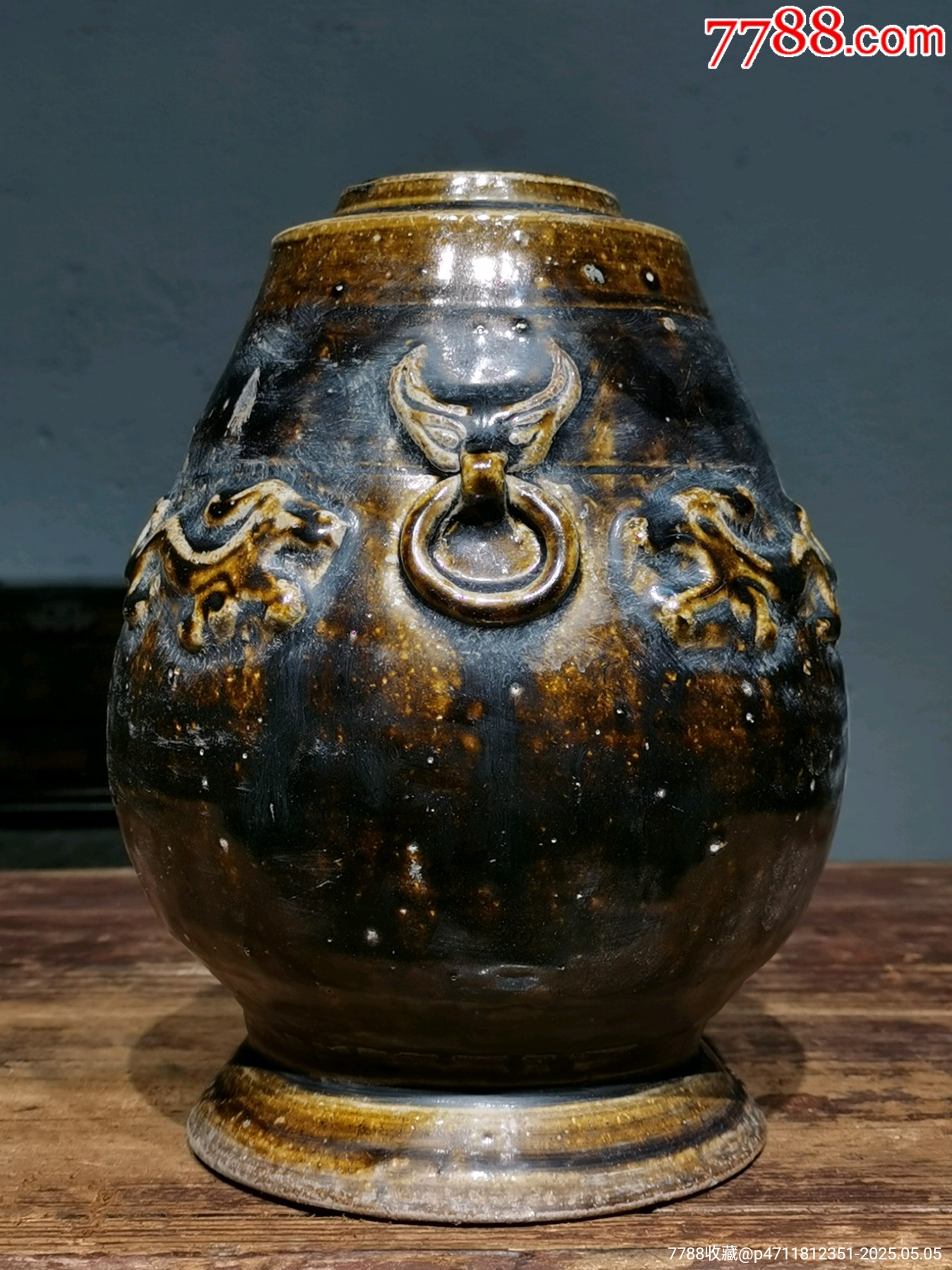 中国 哥釉 葫蘆瓶 V R6927E