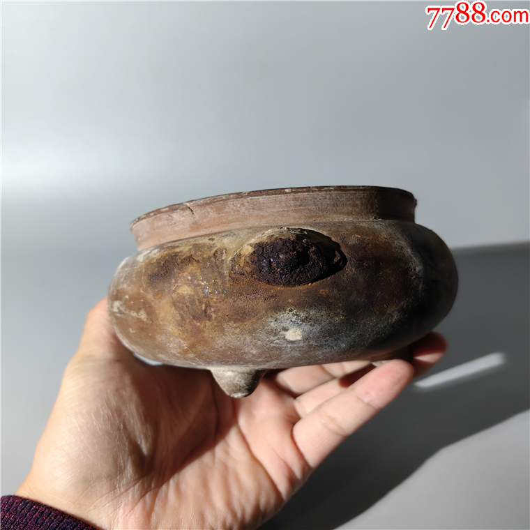 清末紫砂獸耳三足爐包老紫砂壺紫砂筆筒紫砂盆紫砂罐紫砂盤_價格350元_第3張_7788收藏__收藏?zé)峋€