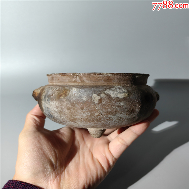 清末紫砂獸耳三足爐包老紫砂壺紫砂筆筒紫砂盆紫砂罐紫砂盤_價格350元_第4張_7788收藏__收藏?zé)峋€