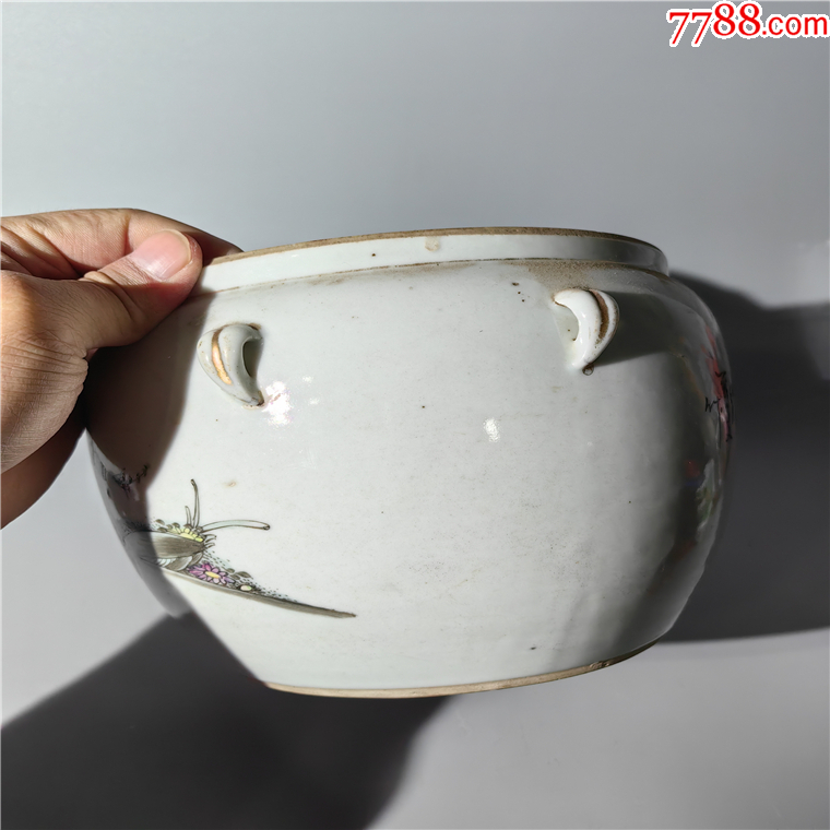 民國粉彩仕女罐茶器茶具杯子壺承蓋置湯吞茶盤茶托茶盞蓋碗_價(jià)格400元【清茗敘瓷丶】_第4張_7788收藏__收藏?zé)峋€