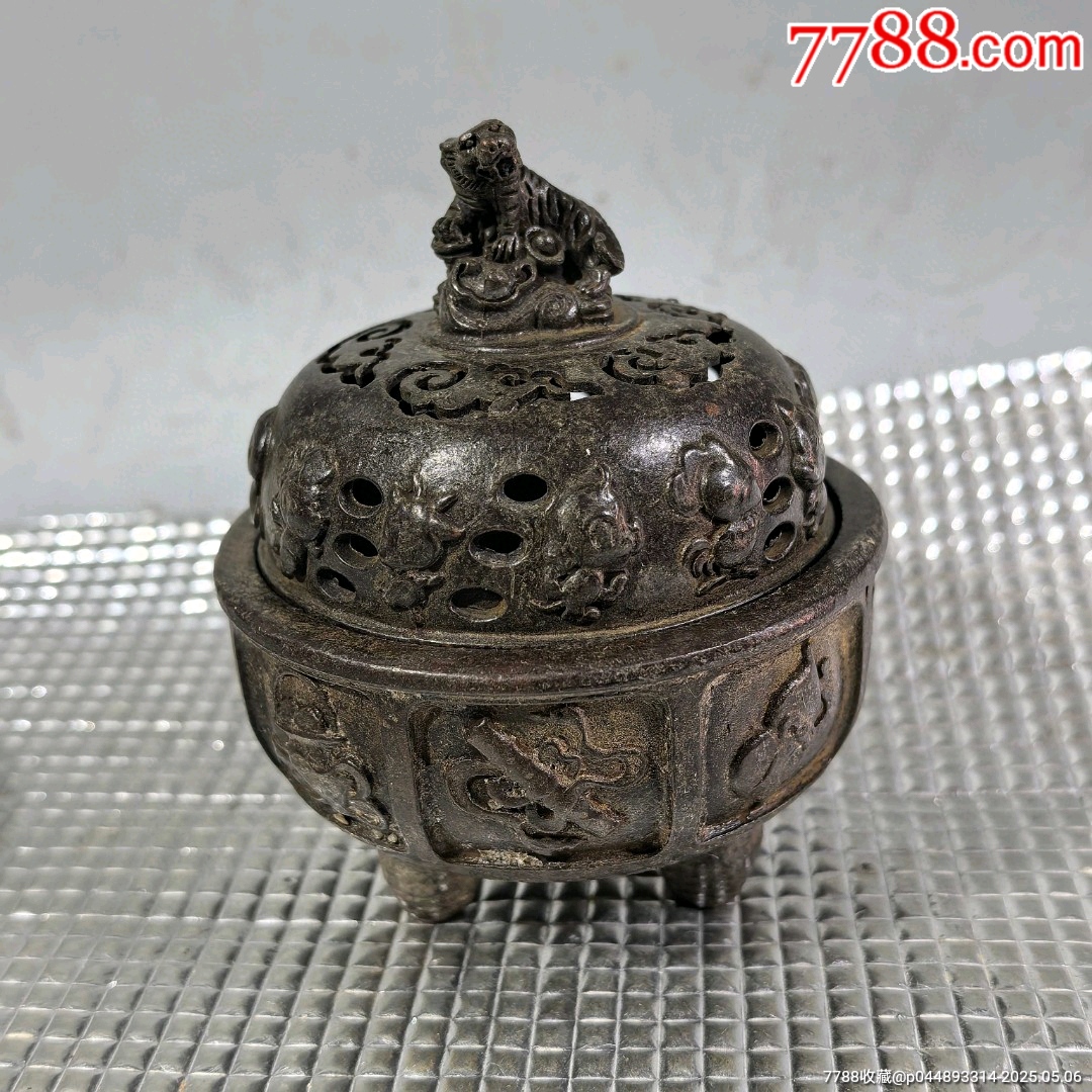 銅製 吉祥三足双耳象炉 香薰炉 装飾品 工芸品 美術品 置物 香炉 風水 幸運 青銅 工芸品 新品 象 美術 アンティーク