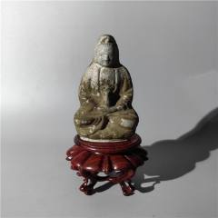 清末鉛觀音擺件包老錫器錫壺錫爐錫盤錫罐錫盒錫茶葉筒錫雜件(se106547689)_清茗敘瓷丶