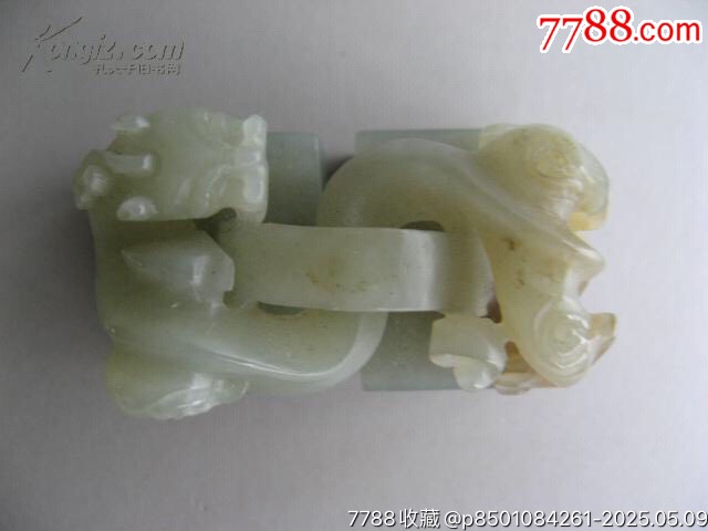 12A13J0021和田青白玉精雕魑龍雙聯(lián)印章_價格2800元【遼南博雅齋】_第8張_7788收藏__收藏熱線