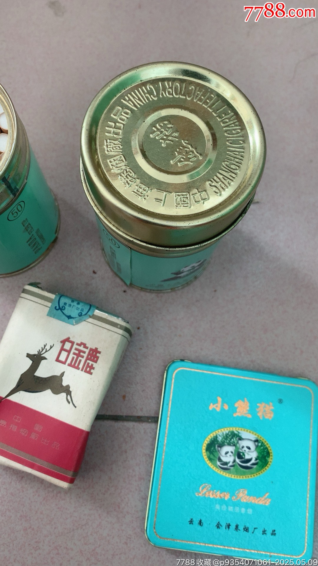 四個都是開封的，煙支在，熊貓缺個蓋_價格300元_第3張_7788收藏__收藏?zé)峋€