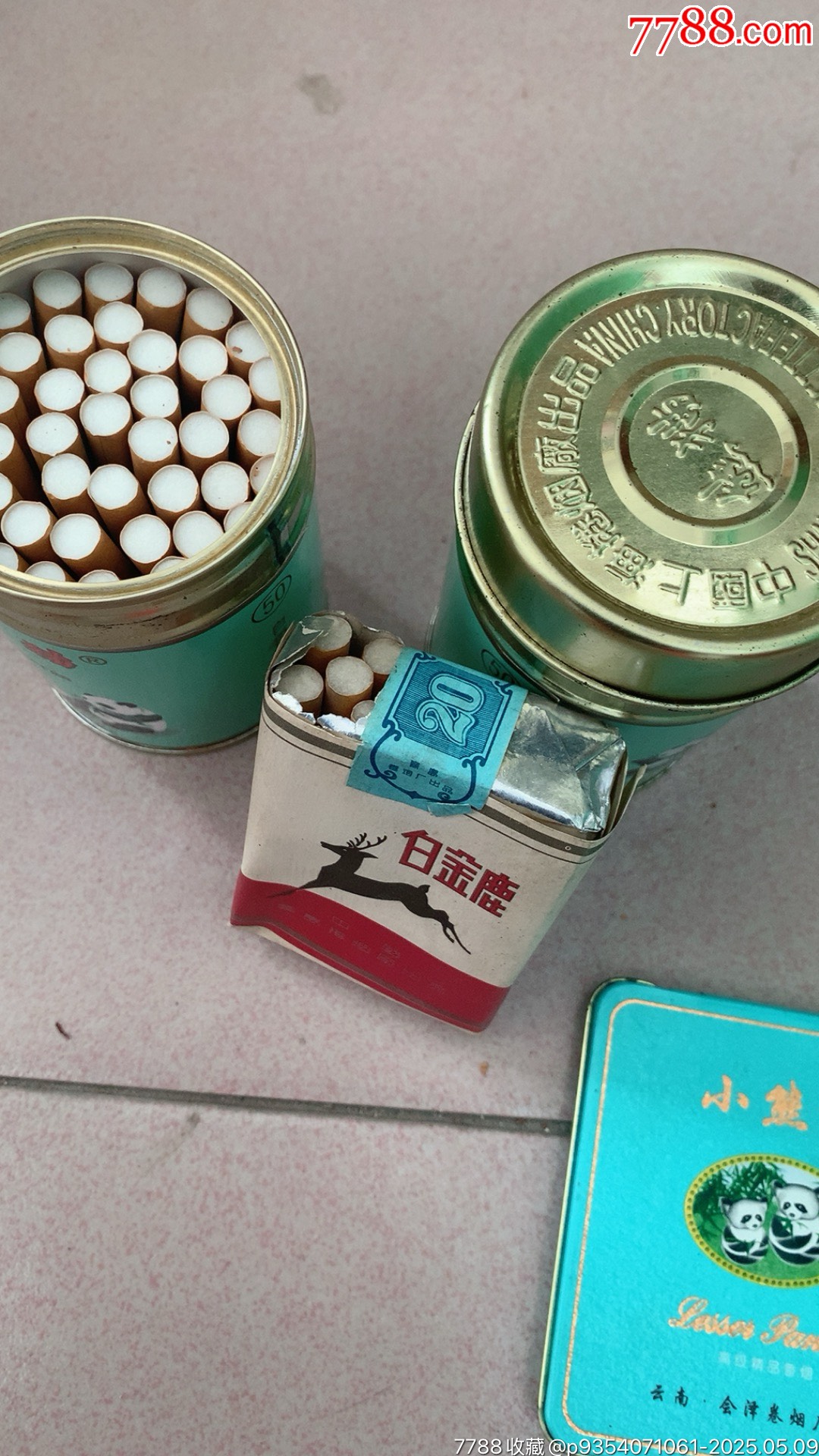 四個都是開封的，煙支在，熊貓缺個蓋_價格300元_第4張_7788收藏__收藏?zé)峋€