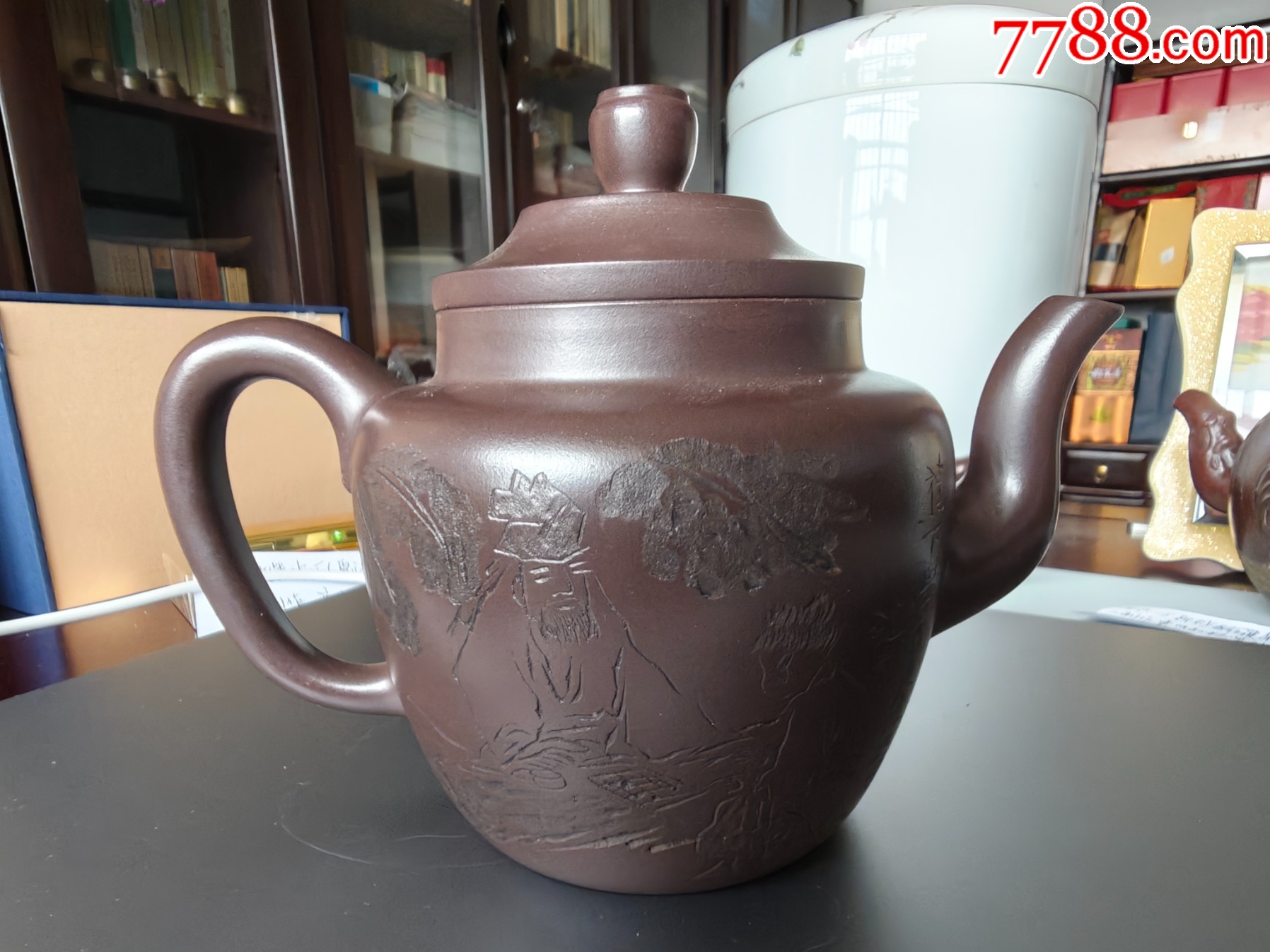 ◇御泓軒◇『時代物・中国宜興 碧芳製款・紫砂急須・素面紫砂
