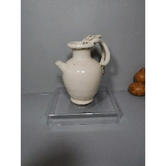 邢州窯　唐時代白磁獅柄大執壺　水注　陶芸　骨董品　匿名配送‼️ 唐代，白釉执壶-单色白瓷-7788红宝书
