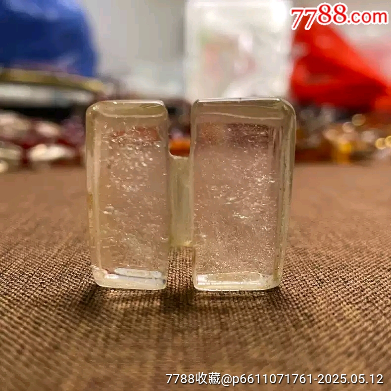 藏區(qū)回流老料白水晶扁方形吊墜_價格680元【雷雷的店】_第2張_7788收藏__收藏?zé)峋€