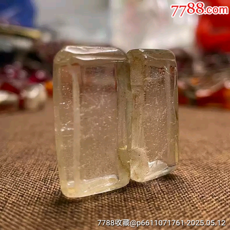 藏區(qū)回流老料白水晶扁方形吊墜_價格680元【雷雷的店】_第3張_7788收藏__收藏?zé)峋€