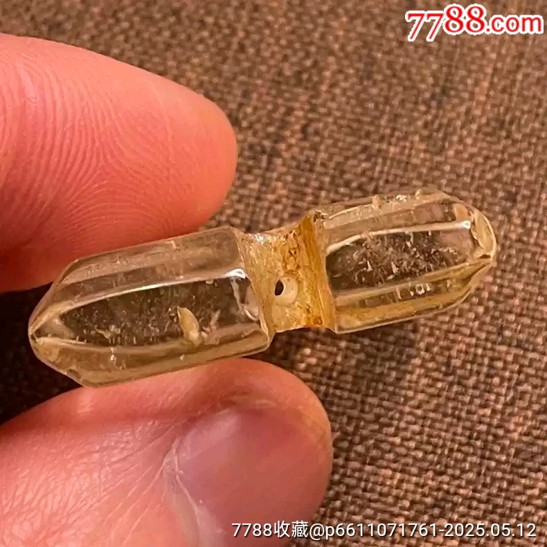 藏區(qū)回流老料白水晶扁方形吊墜_價格680元【雷雷的店】_第6張_7788收藏__收藏?zé)峋€