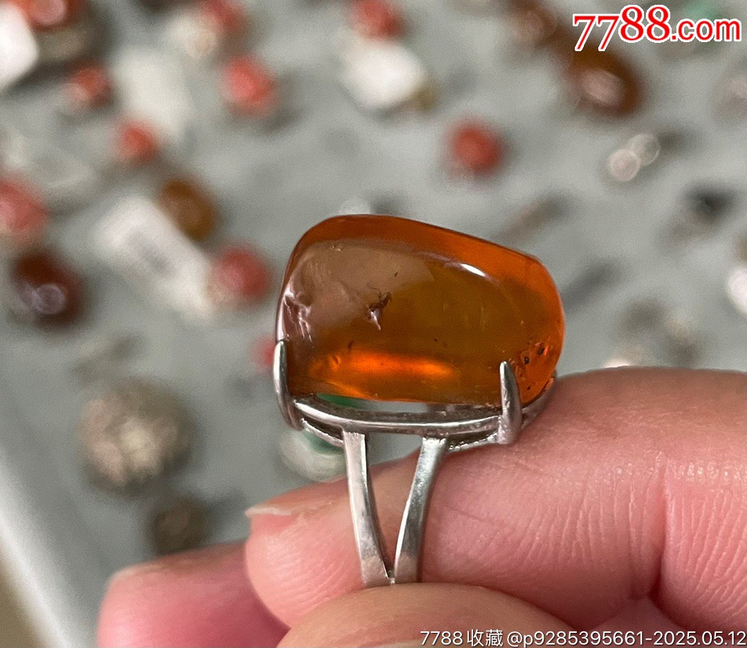 琥珀蟲珀戒指_價(jià)格280元【遼南博雅齋】_第3張_7788收藏__收藏?zé)峋€