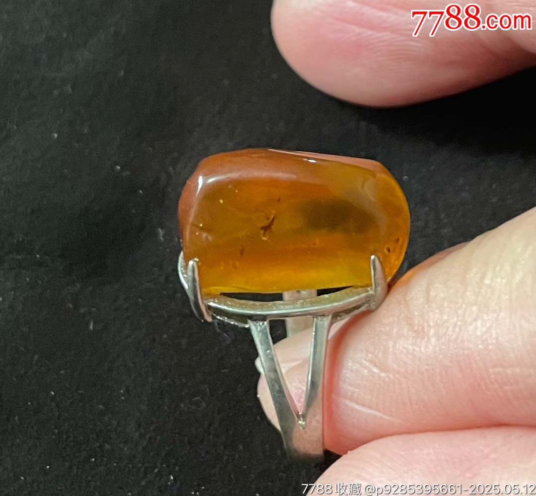 琥珀蟲珀戒指_價(jià)格280元【遼南博雅齋】_第4張_7788收藏__收藏?zé)峋€