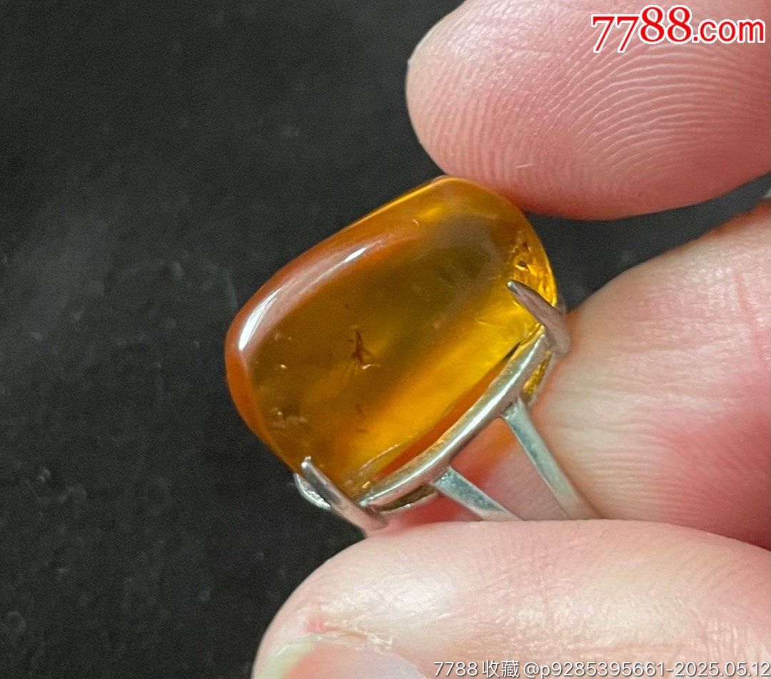 琥珀蟲珀戒指_價(jià)格280元【遼南博雅齋】_第8張_7788收藏__收藏?zé)峋€