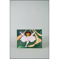 日本传统工艺｜七宝烧｜铜胎烧珐琅｜托盘茶盘｜个人闲置｜瑕疵品_其他