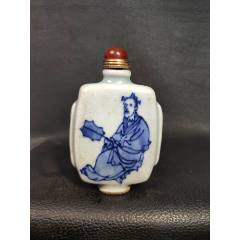青花鼻烟壶-鼻烟壶-7788红宝书