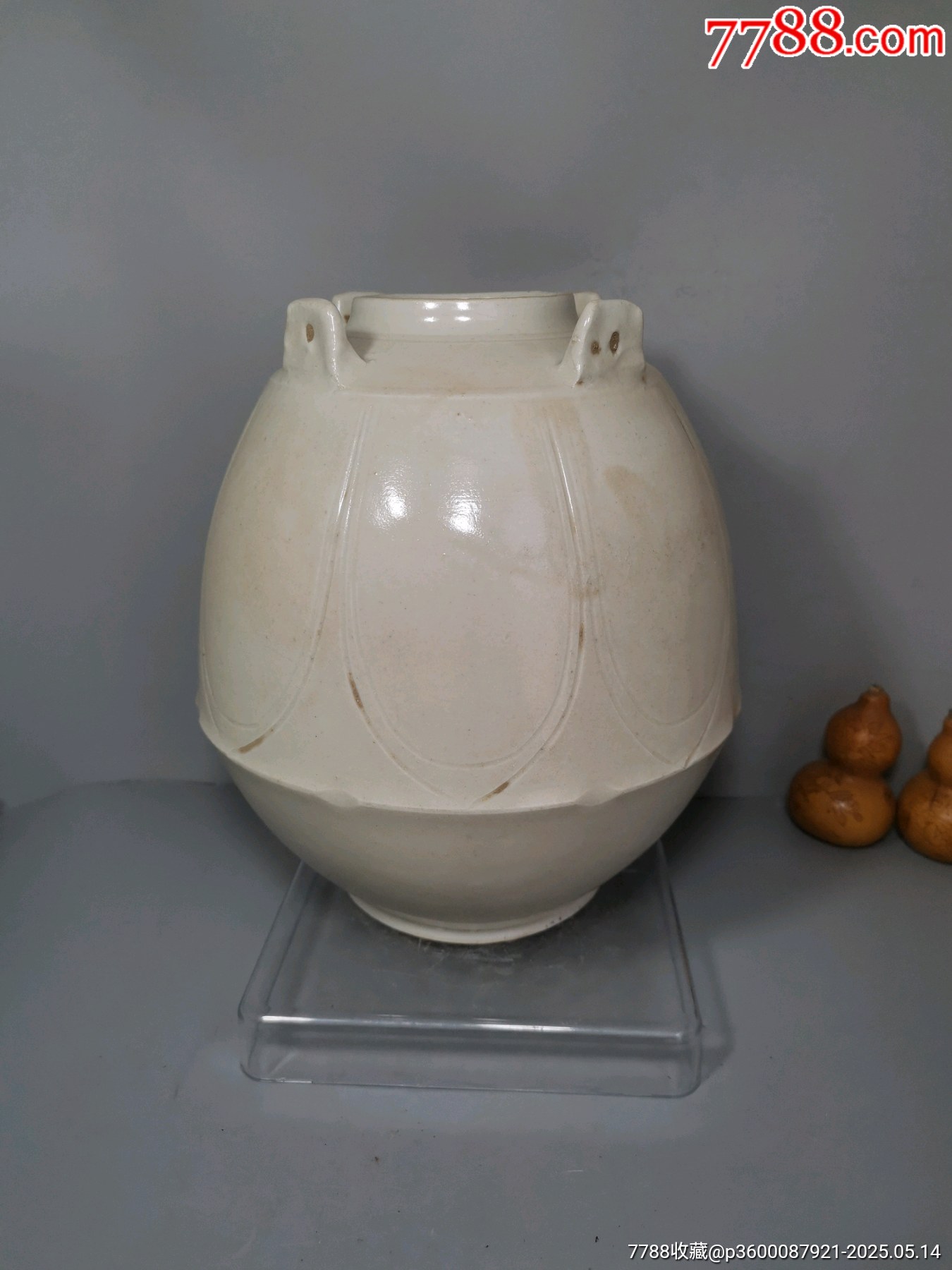 匿名配送❗️邢窯 唐白磁鉢 極品 陶芸 骨董品 匿名配送❗️邢窯 唐白磁