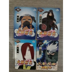 魔法士火影忍者4枚_西門(mén)收藏品書(shū)店