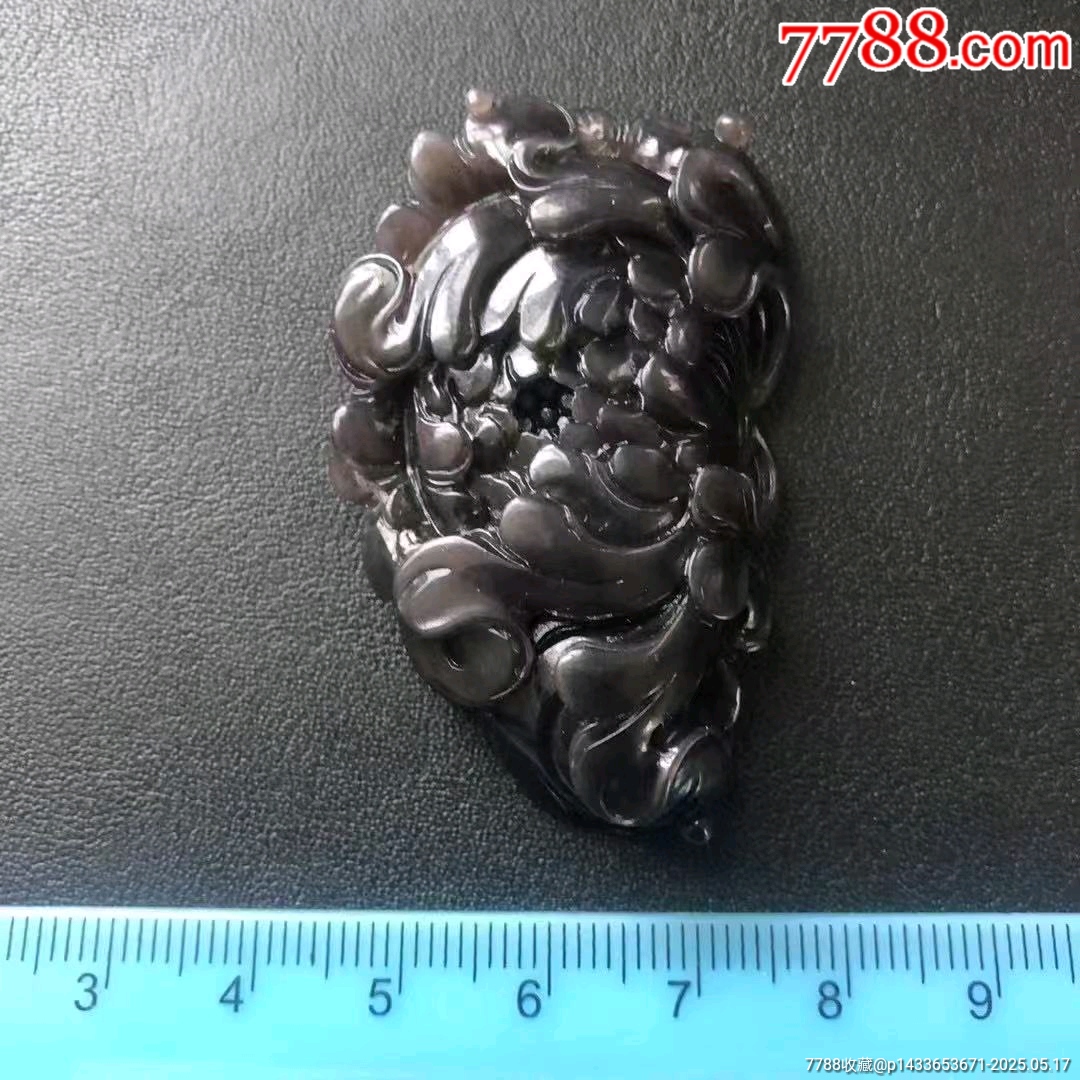 全美品和田玉黑牡丹_價格6000元【鞏昌雄鎮(zhèn)】_第2張_7788收藏__收藏熱線