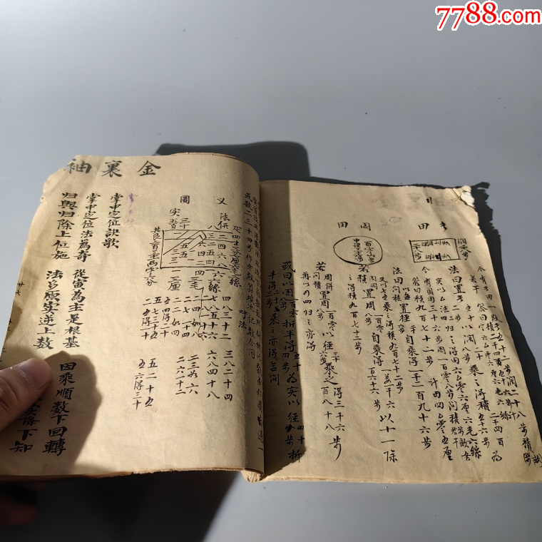 清末店鋪王思聰算數(shù)手抄本包老古籍善本手抄本課本碑拓醫(yī)書畫譜藥書報_價格380元【清茗敘瓷丶】_第9張_7788收藏__收藏熱線