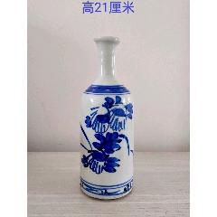 民国150件青花花鸟瓶-青花瓷-7788旧书网