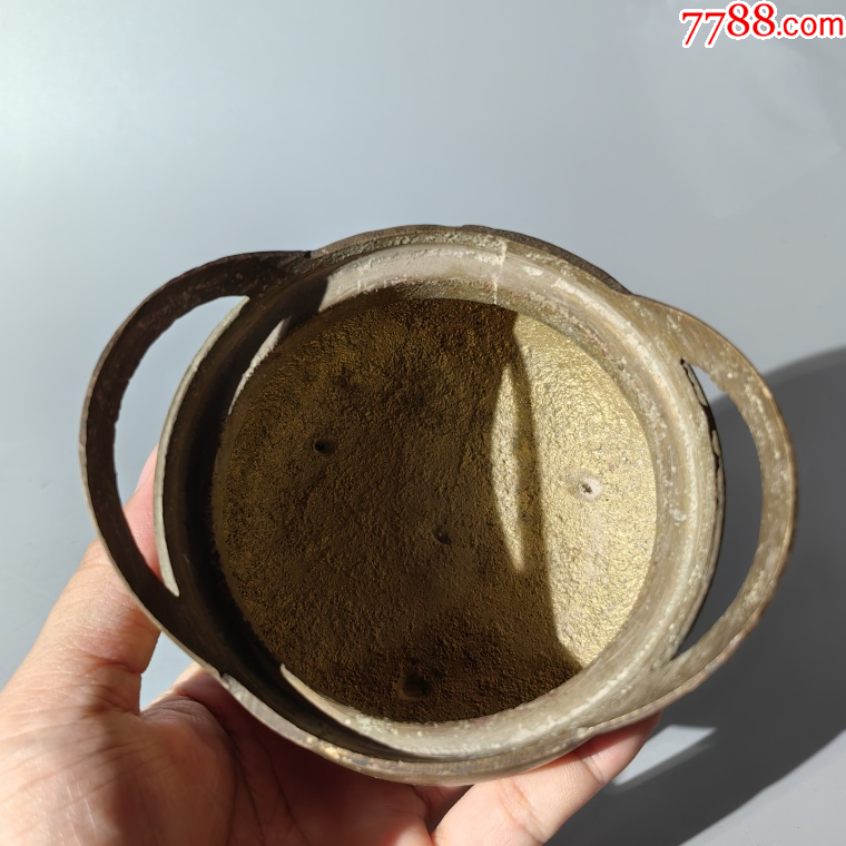 建國(guó)橋耳三足銅爐包老銅器香爐筆架錢幣鎮(zhèn)尺墨盒銅壺銅座佛像_價(jià)格480元【清茗敘瓷丶】_第5張_7788收藏__收藏?zé)峋€