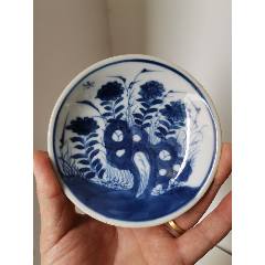 清中豆青釉青花加白人物瓶-青花瓷-7788红宝书