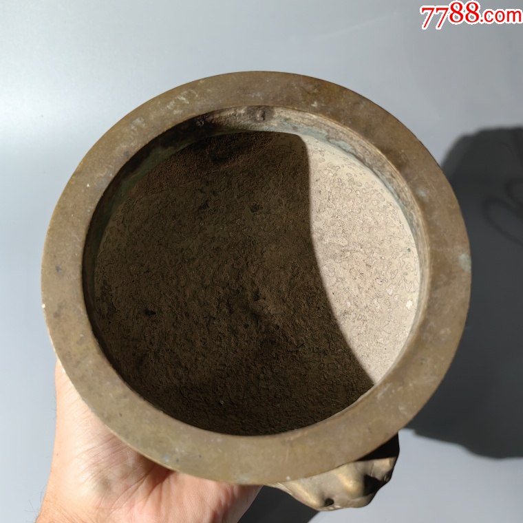 建國(guó)后獸耳銅爐包老銅器香爐筆架錢幣鎮(zhèn)尺墨盒銅壺銅座佛像銅_價(jià)格450元_第6張_7788收藏__收藏?zé)峋€