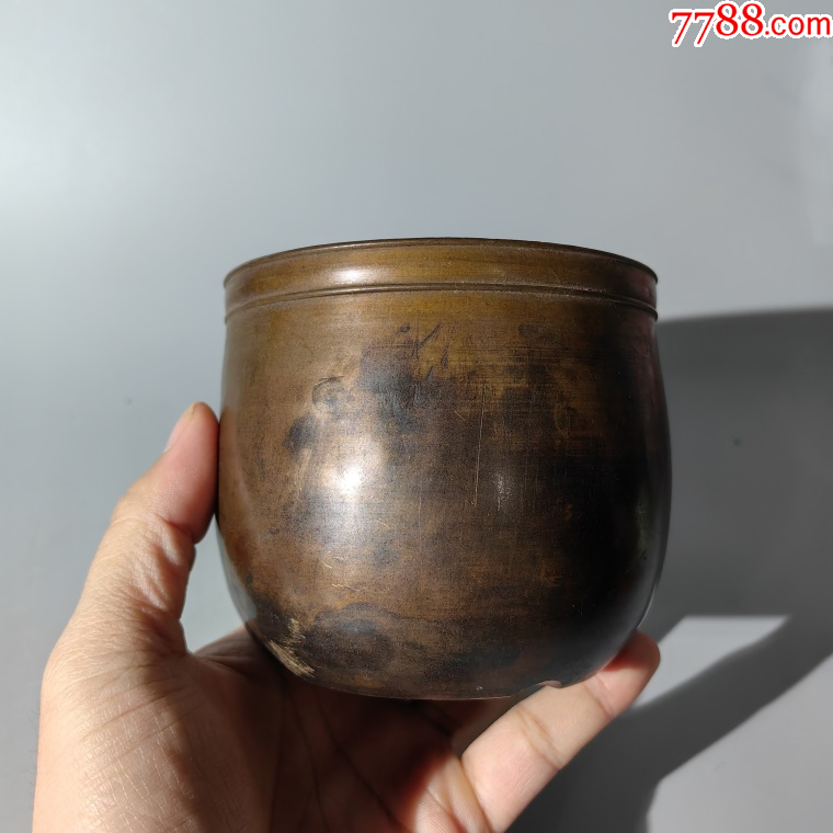 民國(guó)素面銅爐包老銅器香爐筆架錢(qián)幣鎮(zhèn)尺墨盒銅壺銅座佛像_價(jià)格300元_第2張_7788收藏__收藏?zé)峋€