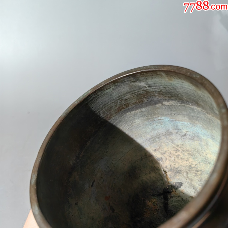 民國(guó)素面銅爐包老銅器香爐筆架錢(qián)幣鎮(zhèn)尺墨盒銅壺銅座佛像_價(jià)格300元_第6張_7788收藏__收藏?zé)峋€
