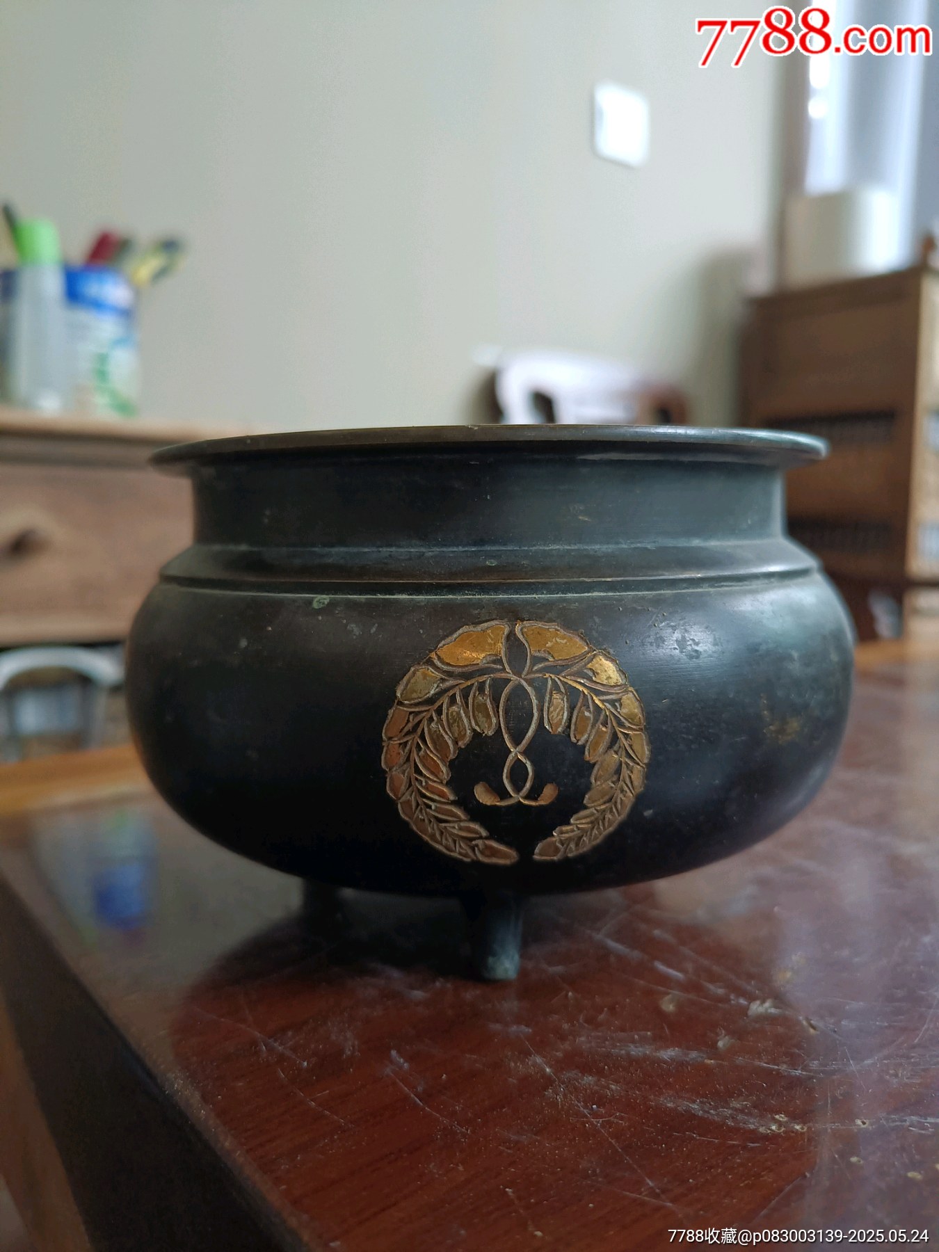 民国铜香炉_铜炉_悦云阁【7788红宝书】