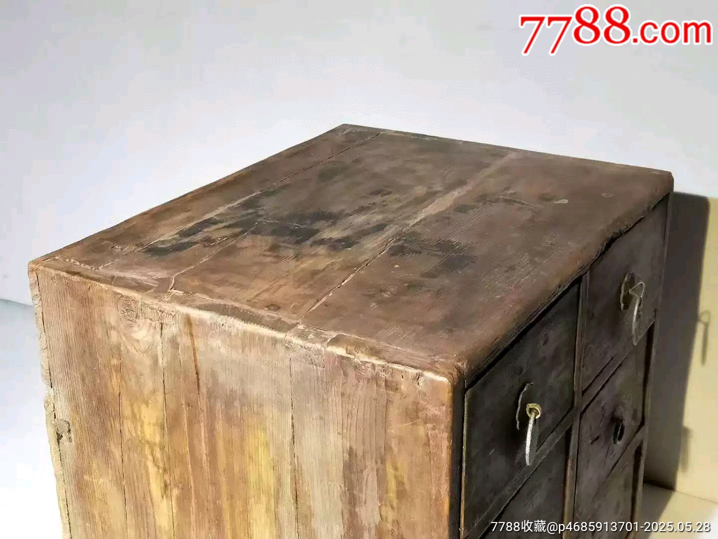 古玩舊藏木雕老藥箱藥柜_價(jià)格1600元_第2張_7788收藏__收藏?zé)峋€