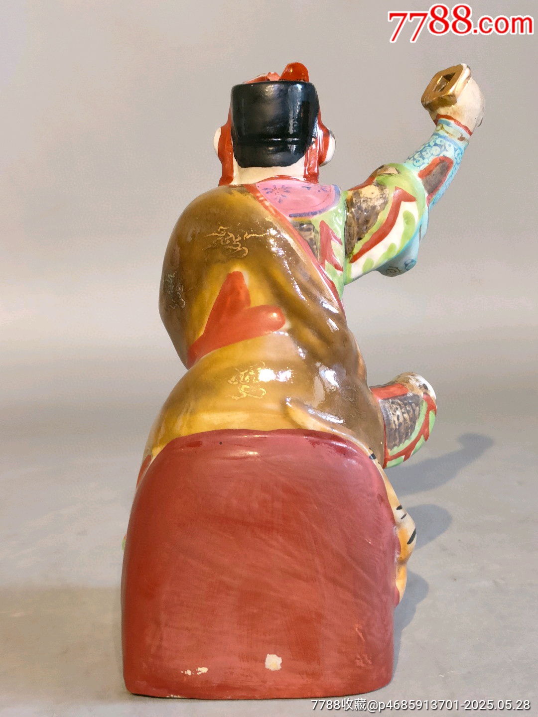古玩舊藏清代武財神趙公明_價格2400元_第5張_7788收藏__收藏?zé)峋€
