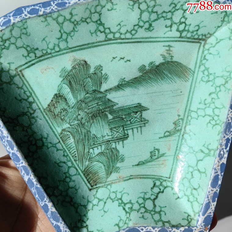 乾隆紫砂加彩山水角盤包老紫砂壺紫砂筆筒紫砂盆紫砂罐紫砂盤_價(jià)格450元_第3張_7788收藏__收藏?zé)峋€