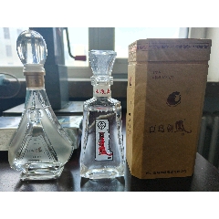 五粮液百鸟朝凤酒版一对-老酒收藏-7788旧书网